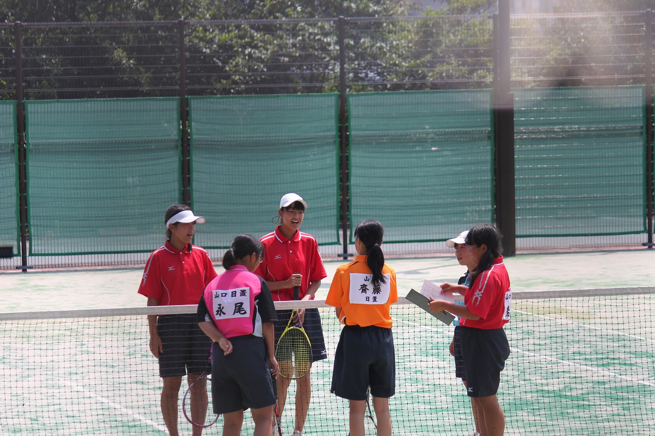 長門市中学校夏季体育大会 テニス男子 女子 卓球 編 仙崎公民館のブログ
